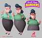 Martha Mushgrove, Jose Rodriguez : This is Martha Musgrove, one of the characters that I modeled for Rovio anda their new Game "Small Town Murders", a great Match3 with awesome crime stories to resolve ( App Store/Google Play). So glad to be par