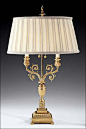 Lumiere Brass Lamp