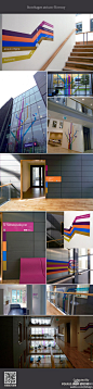 品牌视觉形象/导视系统设计 Storehagen atrium-Norway  http://weibo.com/4dsign