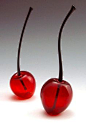 Cherry Perfume Bottle: Garrett Keisling: Art Glass Perfume Bottle | Artful Home