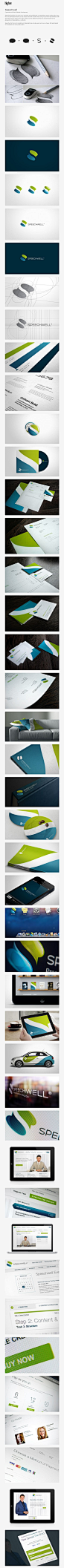 Speechwell | #stationary #corporate #design #corporatedesign #identity #branding #marketing < repinned by www.BlickeDeeler.de | Take a look at www.LogoGestaltung-Hamburg.de