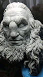 The Giant, Vimal Kerketta : Hey guys, here is my new bust that i sculpted . Printed and engineered by good friend James Marsano on Form2. Clay renders are done by  awesome Brett Briley. You can see in  clay renders , skin and fur has been exaggerated for 