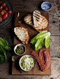 BLT with pesto mayo