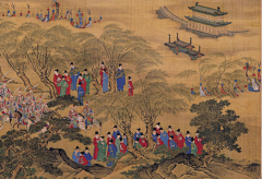 汉宫秋月123采集到明宪宗元宵行乐图