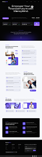 MoneyMind Landing Page by Permadi Satria Dewanto for Plainthing Studio on Dribbble