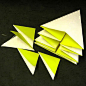 太阳花的折法 手工折纸美丽的向日葵图解-www.uzones.com