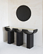 Triple console by Rooms on Kolhoze.fr collectible design