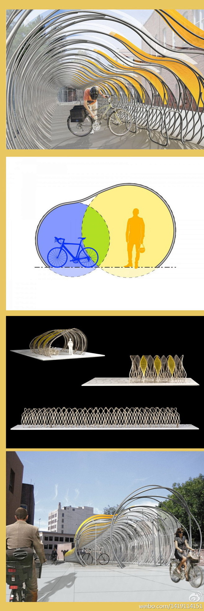 小品：自行车车棚，美国加州。。。。。