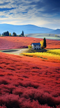 beautiful color field, award winning landscape photo