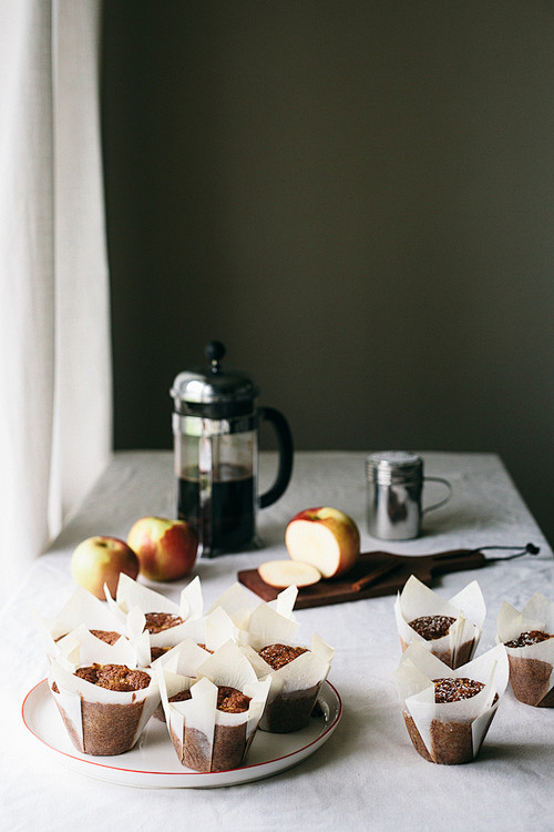 Apple Honey Muffins ...