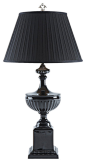 Chelsea House 23-0702A Urn On Column Ceramic Lamp 68240 traditional-table-lamps