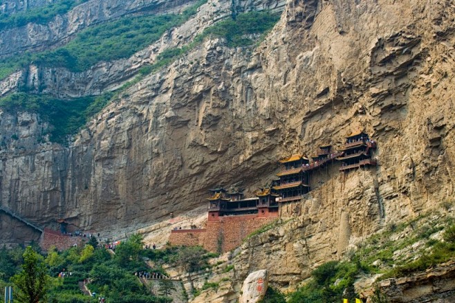 山西悬空寺图片