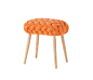 KNITTED STOOL ORANGE 3 - Poufs from GAN | Architonic : KNITTED STOOL ORANGE 3 - Designer Poufs from GAN ✓ all information ✓ high-resolution images ✓ CADs ✓ catalogues ✓ contact information ✓ find..