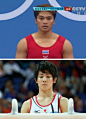 上图为泰国举重女选手，下图为日本体操男选手。是我的世界观崩坏了吗？