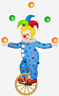 穿圣诞服饰的玩偶高清素材 卡通 圣诞节 小丑 杂技表演 元素 免抠png 设计图片 免费下载 页面网页 平面电商 创意素材