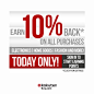 Get 10% back today on ALL purchases from @Buy.com Marketplace!  7/11/12  #eyeonaapp #deals