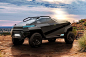 Move over Cybertruck – Thundertruck with bat wing solar awnings is the Batmobile avatar for all off-road adventures - Yanko Design : The ultra-futuristic EV seems like an evolved Batmobile RC toy car transformed magically into the real-world scaled-up ver