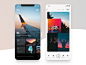 Featured 3.0 layouts instagram editor canvas homescreen stories photo clean mobile ux ui