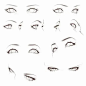 『绘画参考』多角度眼睛怎么画？眼睛的多角度画法参考！