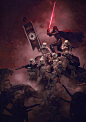 501st Legion: Vader's Fist VS Space Cockroaches  8, Guillem H. Pongiluppi : Vader and the brave soldiers of the 501st Legion fight to exhaustion against these unmentionable creatures that seem tireless. 

My Gumroad Page: https://gumroad.com/4cgartists 
M