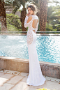 julie vino bridal spring 2014 lilianne wedding dress back keyhole