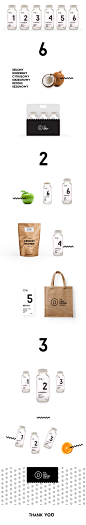 The Cold Pressed Juices : Branding concept.