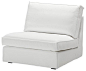KIVIK One-Seat Section, White | IKEA modern-chairs