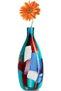 彩色创意拼接花瓶