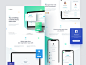 GitItBack — Behance Case Study ui presentation tabs website design homepage page landing product case study behance dashboard