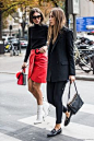 Paris Fashion Week, Street Style #streetstyle #fashion #pfw