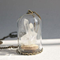 天然原石复古玻璃罩项链/戒指 | Magibuy美奇#创意设计# #项链# #复古#