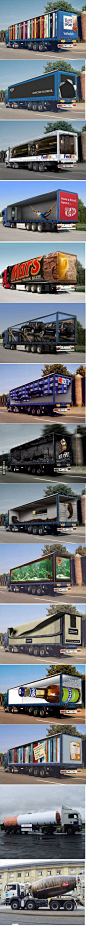 Awesome truck advertising !!: 