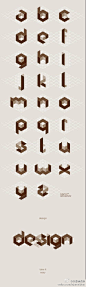 ASZOHMG标志设计欣赏——用平面建模，构筑你的立体字体