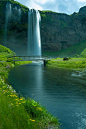 塞尔福斯瀑布 冰岛 #摄影# #自然# #风景#
