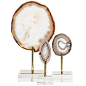 Agate Brass Lollipop #zincdoor