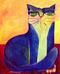 Lendo Poesia: Os gatos: Aldemir Martins