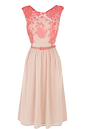 Multi Lucinda Embroidered Midi Dress. Not a huge fan of the pink, but what a beauty.