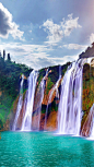 最壮观的瀑布--这座雄伟的瀑布，是大自然给人类最好的馈赠！