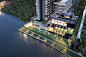 泰国曼谷湄南河AQUA公寓售楼部景观 by XSiTE Design Studio-mooool设计