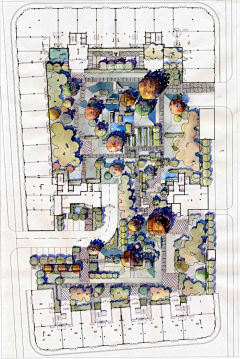 理朋采集到master plan 总平图