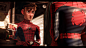 SPIDER-MAN Stylized, Julen Urrutia : I've been working on this project for months during my free time. I had many problems with hair, I lost files and there were some times when I wanted to let it go. 
But I finally finished it! I can't say I'm a real Spi