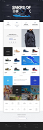 Designspiration — Design Inspiration simple and clean ecommerce web layout ui…: 