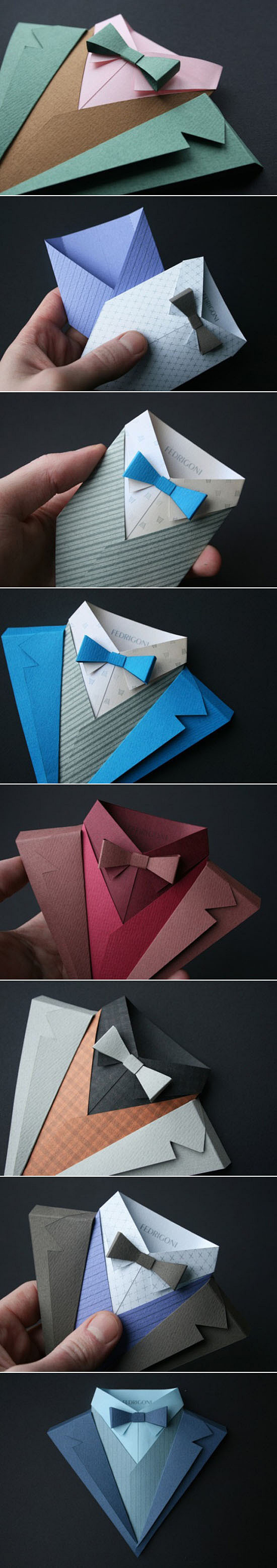 [必备：男士西装搭配色彩学] 通过折纸来...