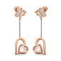 The Butterfly Heart Earrings