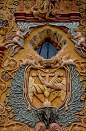 Church facade, Sierra Gorda of Queretaro, Mexico.