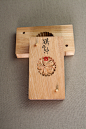 樱 上生菓子木制模具原装进口 日本师傅手工雕刻专业和果子工具-鹤山冲