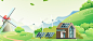 低碳环保创建绿色家园banner 高清背景 背景 设计图片 免费下载 页面网页 平面电商 创意素材