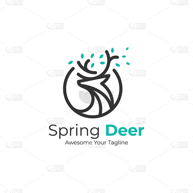logo spring deer lin...