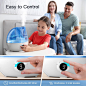 Amazon.com: Humidifiers for Bedroom, VCK 2.3L Ultrasonic Cool Mist Humidifier with 3 Adjustable Mist Levels, 9H Timer, 360° Rotation Nozzle for Baby Nursery, Plants, Large Room Indoor Use, Small Air Humidifier : Home & Kitchen