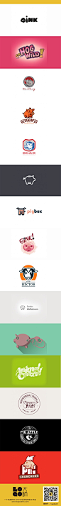 #猪##动物##logos设计##logo大师##优秀logo##logo设计欣赏#http://logodashi.com @北坤人素材